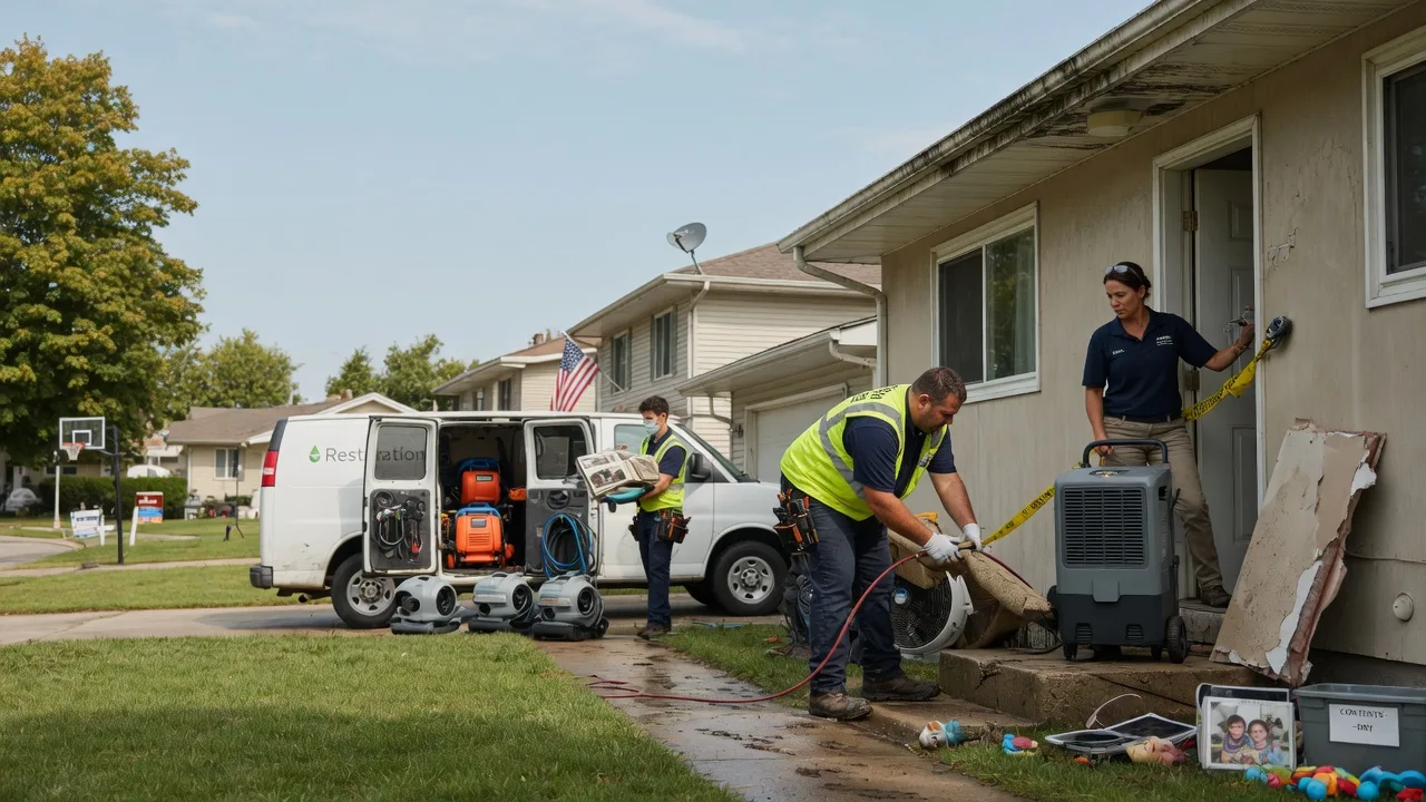 Water Damage Restoration in Spartanburg, SC near me